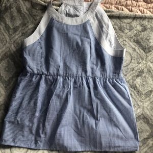 Lauren James Seersucker Top